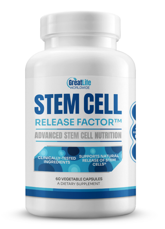 Stem Cell Release Factor 60 Capsules - Advanced Anti-Aging Supplement