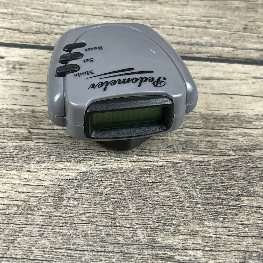 Gray Portable Multi-Function Pedometer Untested Please See Pictures/Description