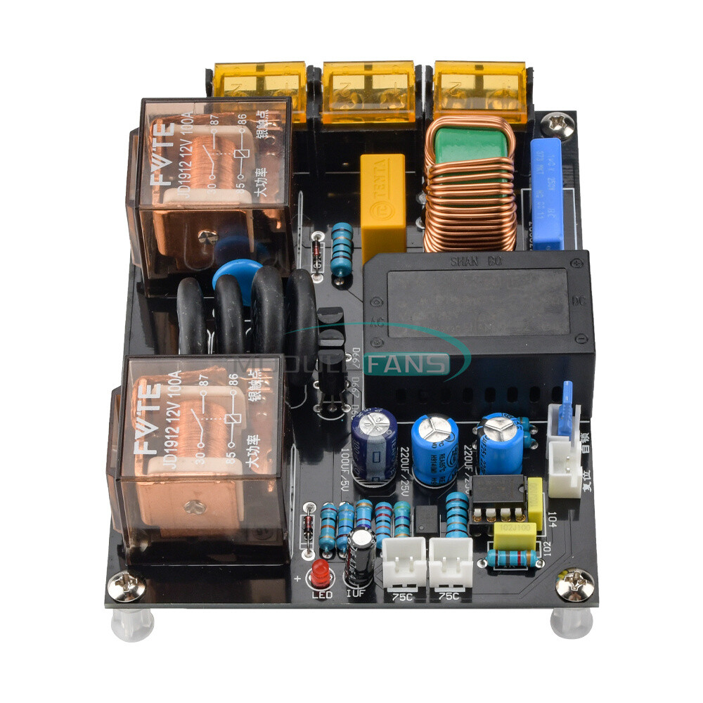 Filter Soft Start integrated Board Finished Board Power Amplifier EMI Power