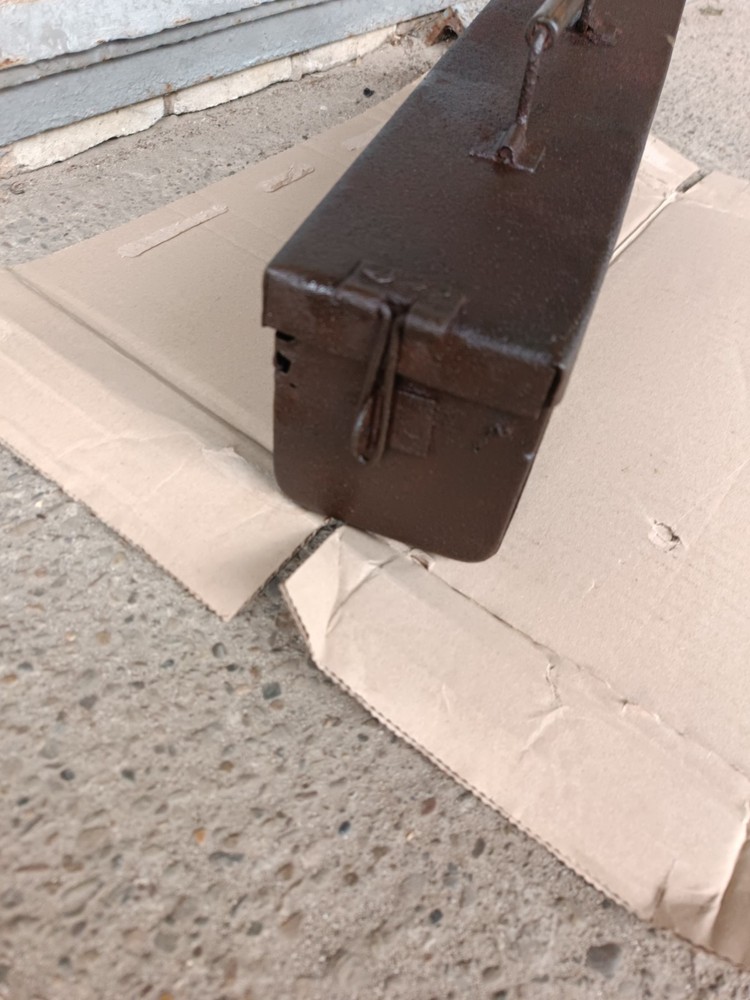 WW2 WWII BOX CASE METAL ORIGINAL