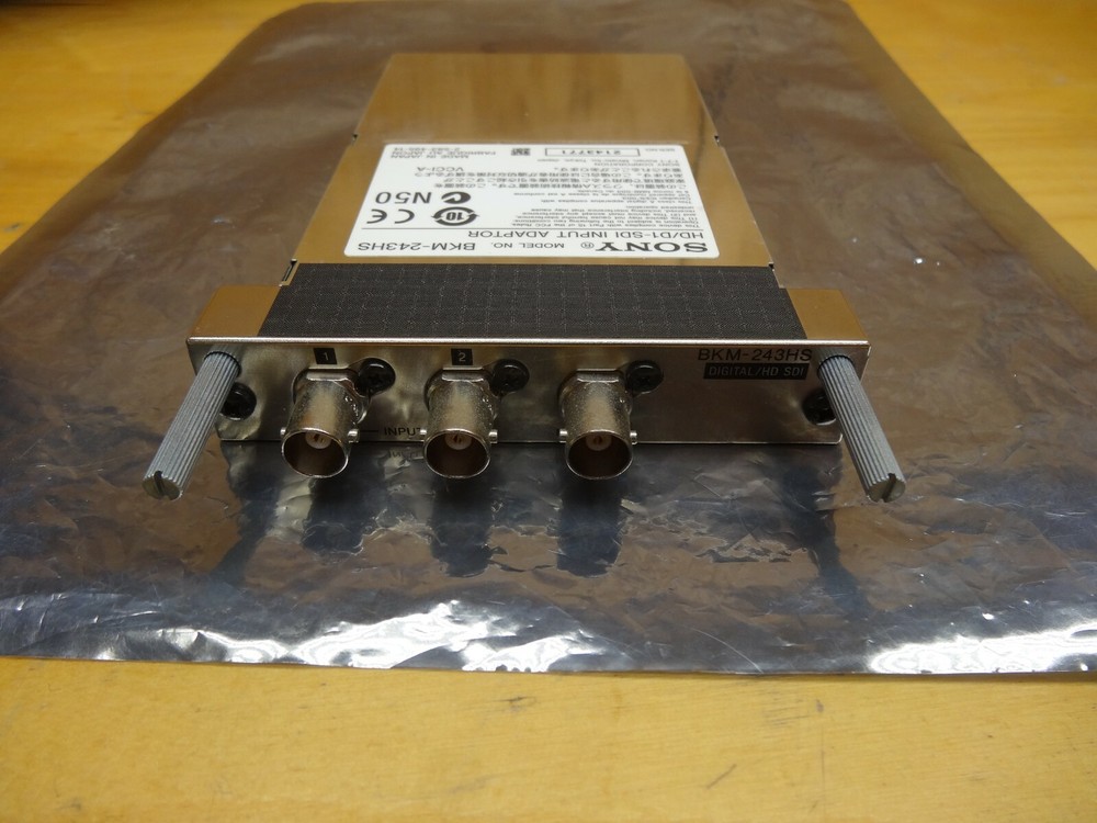 SONY BKM-243HS- HDSDI 4:2:2 Input Adapter Tested