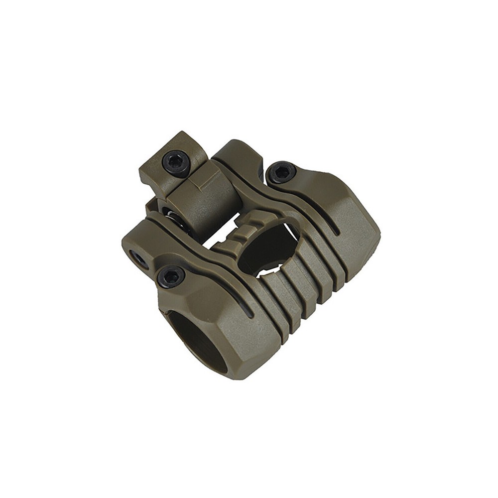 Adjustable Flashlight Clip Attachment Flashlight Holder for MICH FAST Helmet