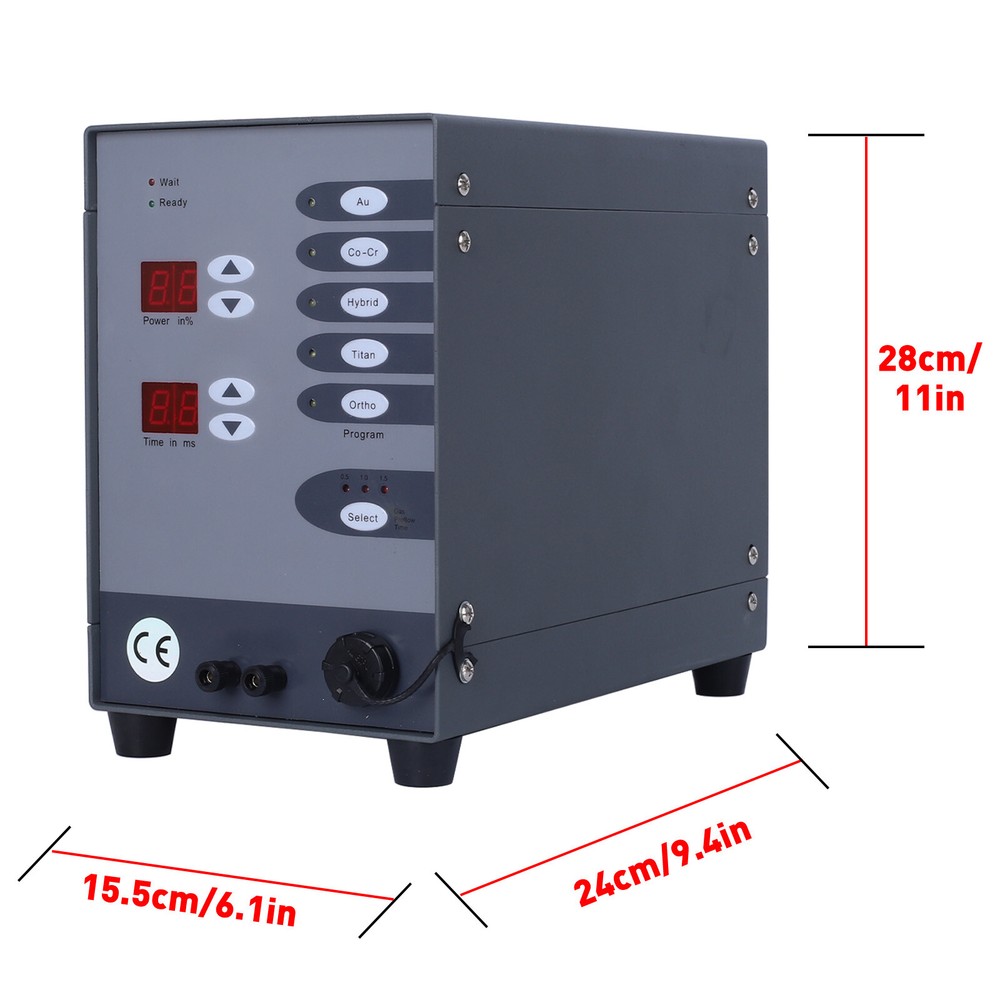 Automatic CNC Spot Welding Machine Weldable Solid Gold Aluminum Titanium 110V