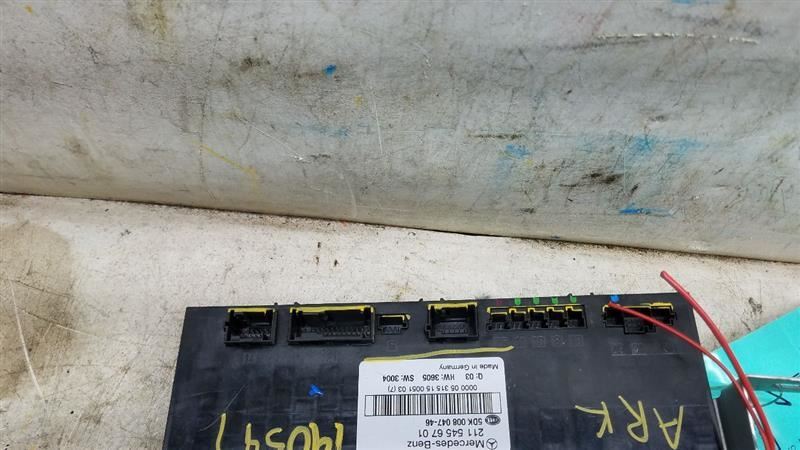 CLS500 2006 Fuse Box, Cabin 928495