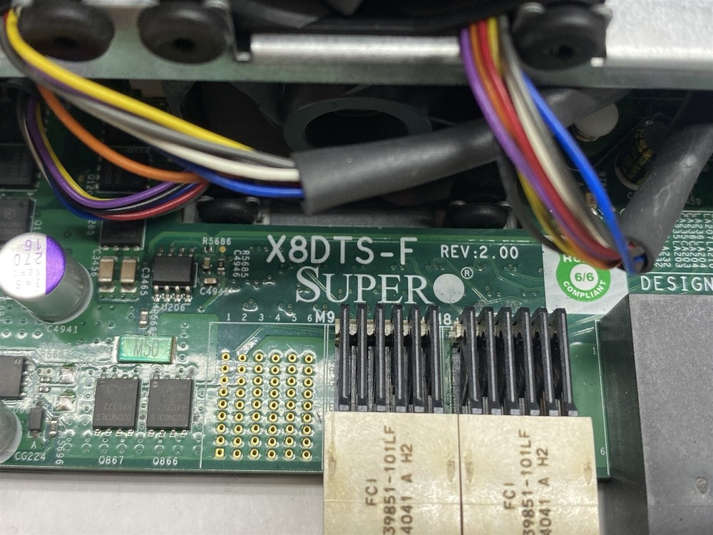 Nimble Storage Array CS200 Controller SuperMicro X9DTS-F E5504 2GHz CPU 12GB RAM