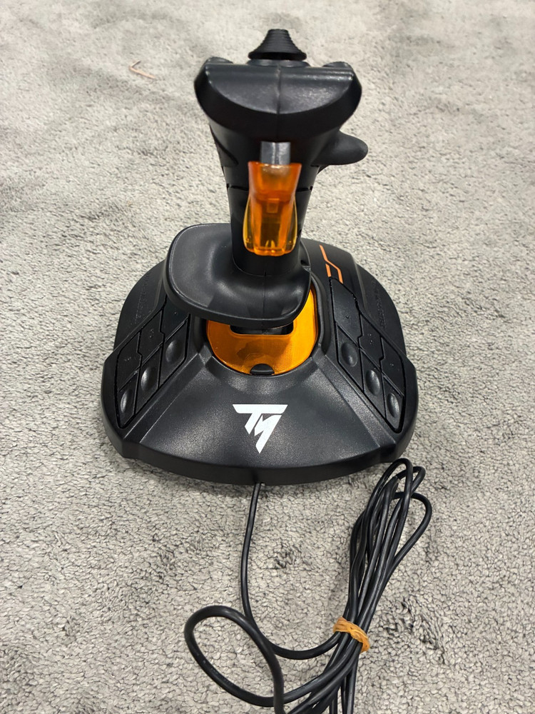Thrustmaster T.1600M FCS Flight Stick Joystick - Tested & Working