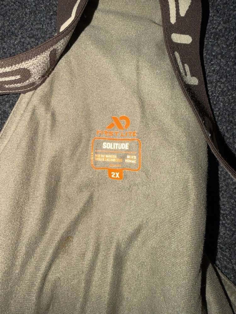 First Lite Solitude 2.0 Spector Insulated Jacket and Bibs