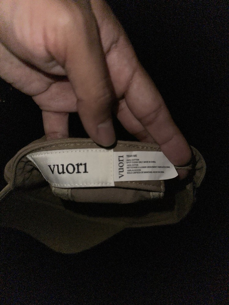 Vuori Unisex Canvas Hat Tan