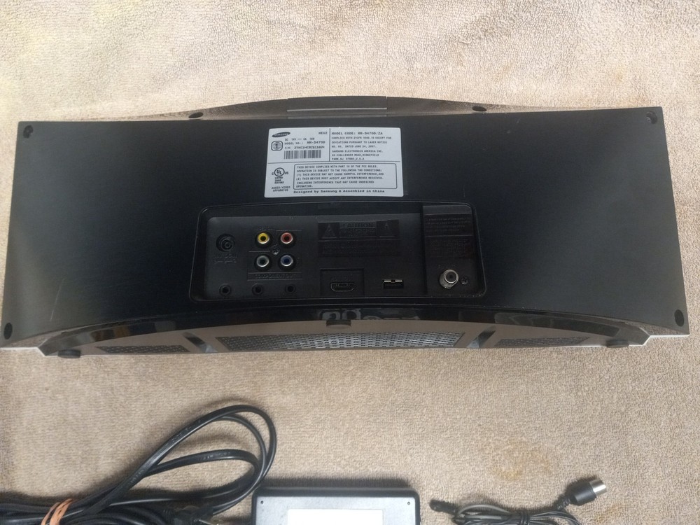 Samsung MM-D470D Micro System DVD CD FM Player ipod Dock *No remote control*
