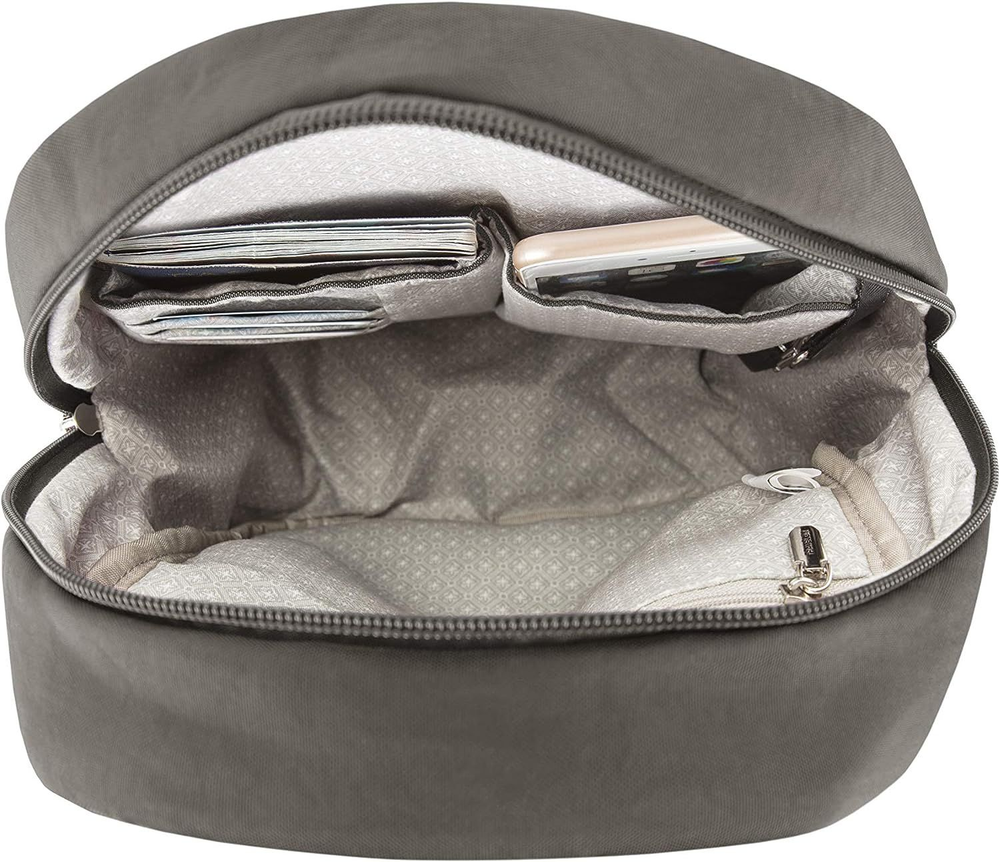 Travelon Small Backpack, Smoke, One Size Smoke