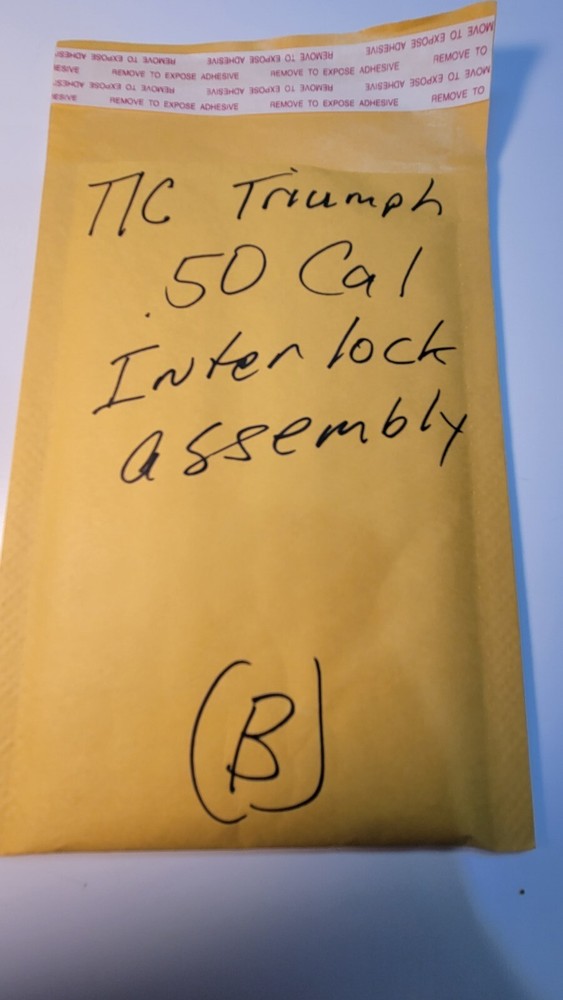 Thompson Center Triumph .50 Cal Break Action Muzzleloader Interlock Assembly (B)