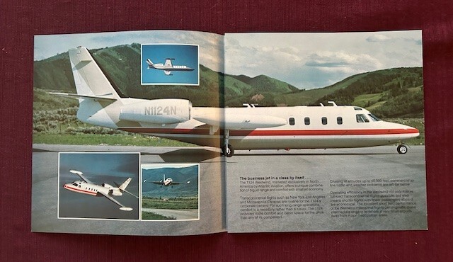 Atlantic Aviation 1124 Westwind 1977 Brochure