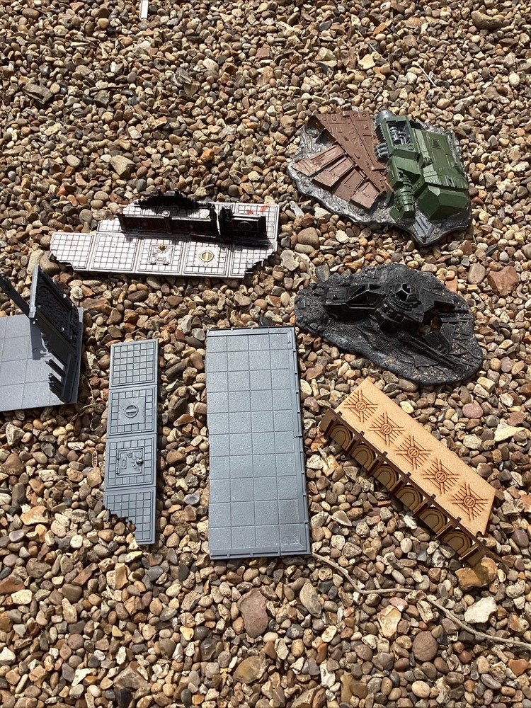 Warhammer 40k 40,000 Painted Terrain Scenery And Scatter