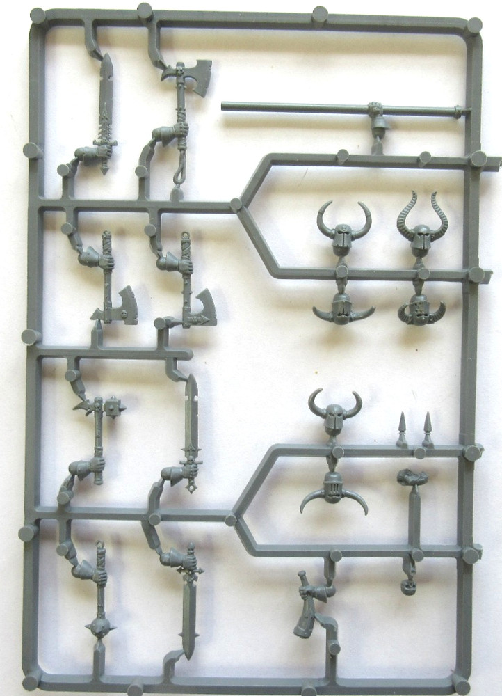 Warhammer Chaos Warriors Bits Sprue