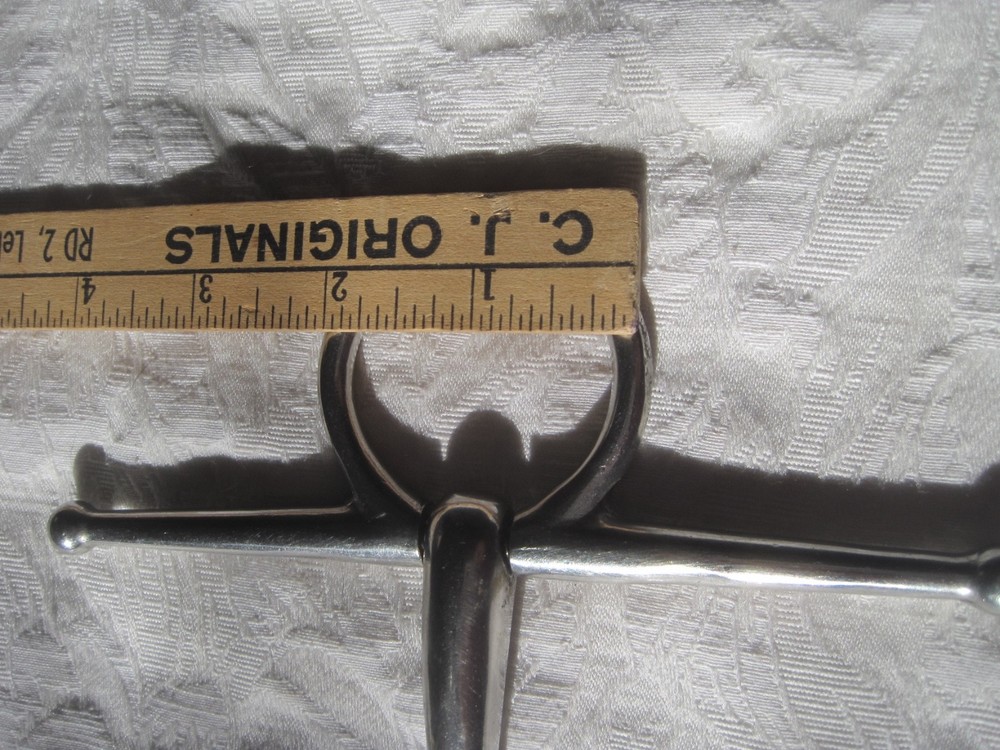Full Check Snaffle 5'' Stainless Steel