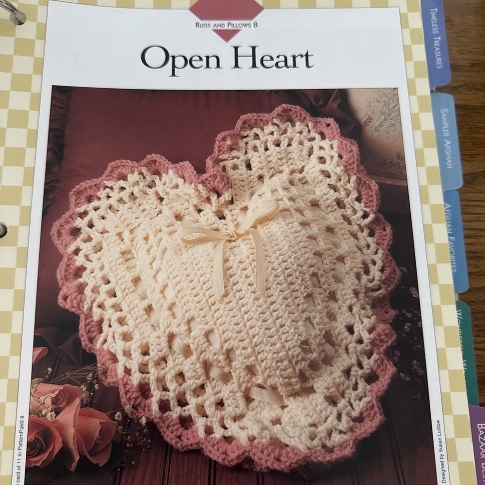 CROCHET ~ “Rugs and Pillows” ~ 10 PATTERNS ONLY~