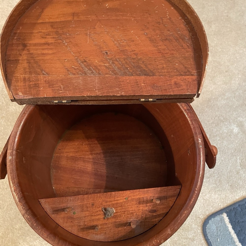 Vintage 3 Legged Sewing Box