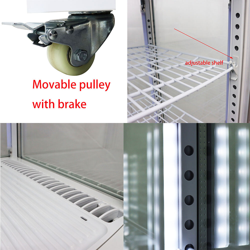 110V Refrigerated Cake Display Cabinet 5 Layers Showcase Automatic Defrosting