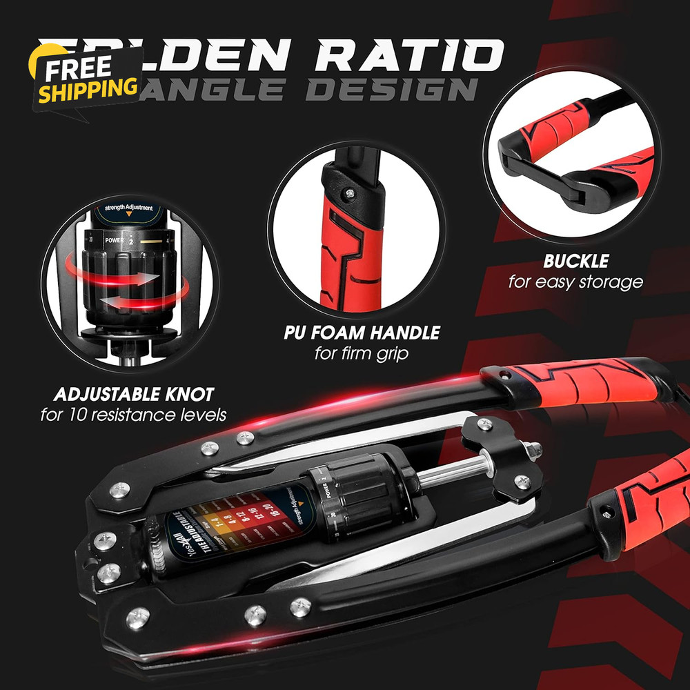 Wrist and Forearm Blaster - Wrist Roller & Forearm Roller for Training, Workout