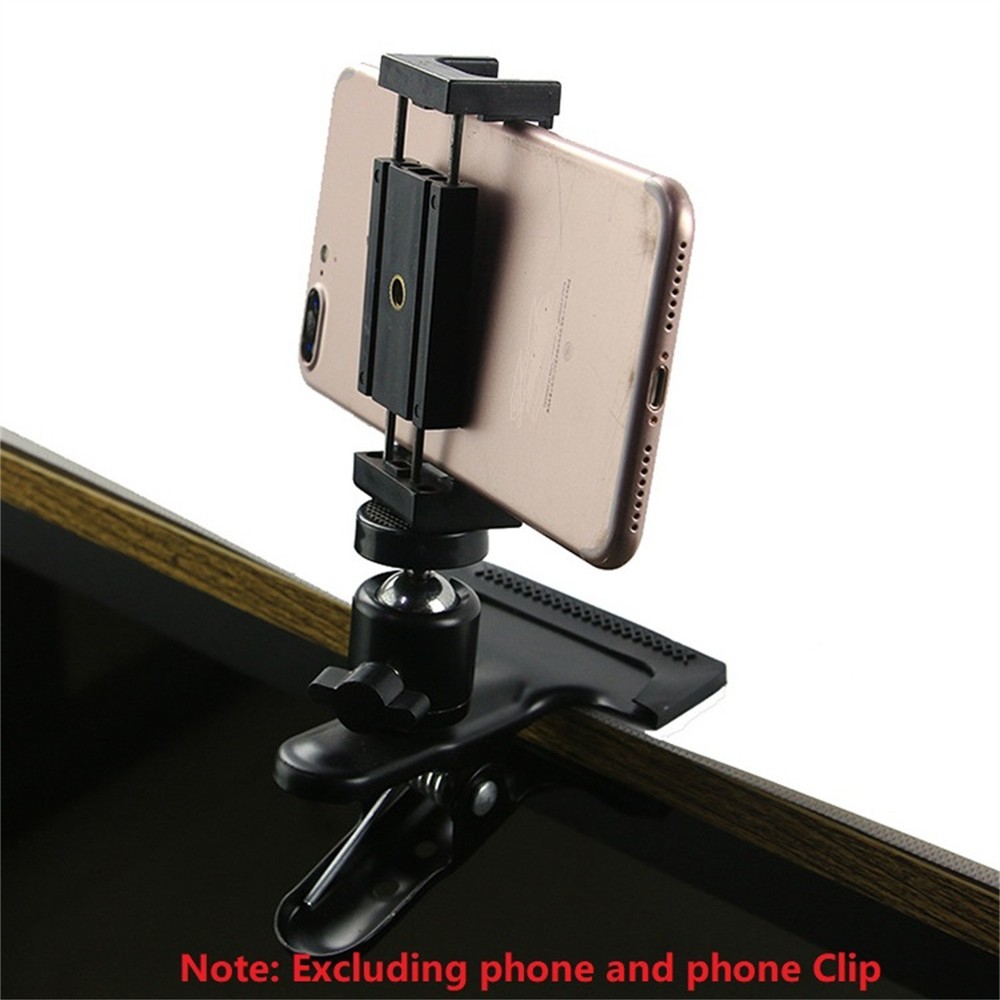 Multi-Function Tripod Camera Clip Clamp Flash Holder Mount with 360 Swivel head