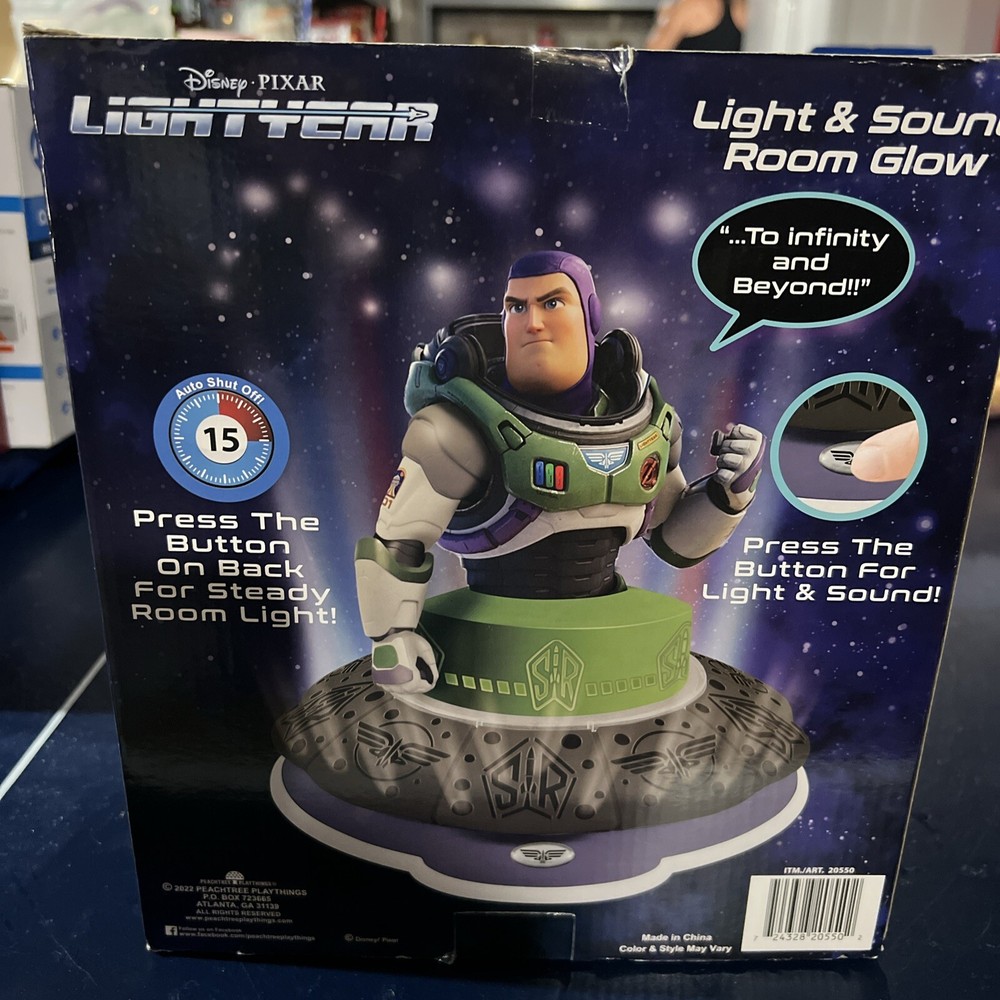 Disney Pixar Lightyear ~ Light & Sound Room Glow