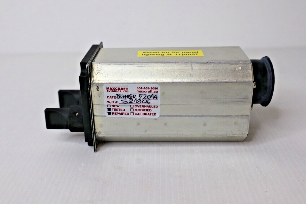 Collins 313N-4D Navigation Control Unit 522-3616-202 Repaired with FORM ONE Cert