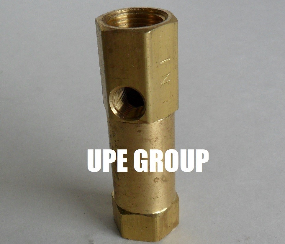 BRASS In line Check Valve compressed air compressor vertical or horizontal 3/8"