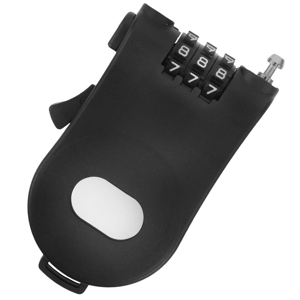 Compact Plastic Snowboard Lock with Anti-Lock Feature for Ski Board Safety UK