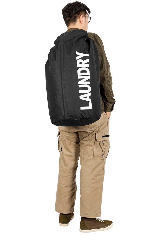 Extra Large Foldable Laundry Bag Laundry Basket Collapsible Laundry Hamper Backp