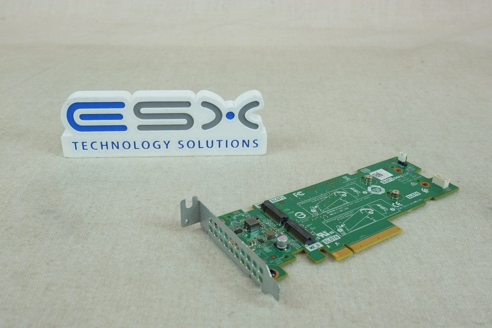Dell 61F54 BOSS Boot Optimized Dual M.2 SSD PCIe Controller Card Low Profile