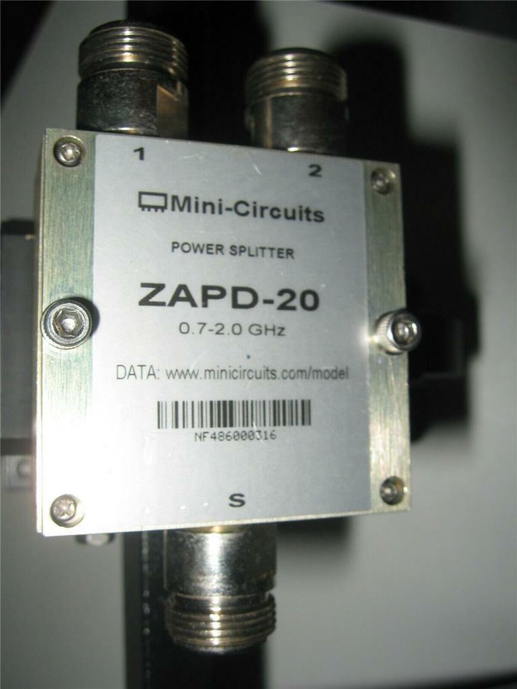 SMI SECTOR MICROWAVE SM75-1296-1 Waveguide Switch + ZAPD-20 MDS