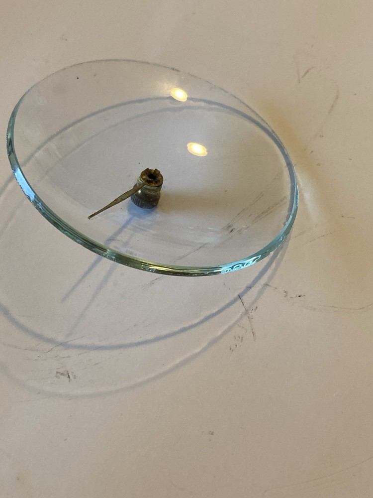 REPLACEMENT AIRGUIDE 2 5/16" CONVEX BAROMETER Replacement Glass & Needle