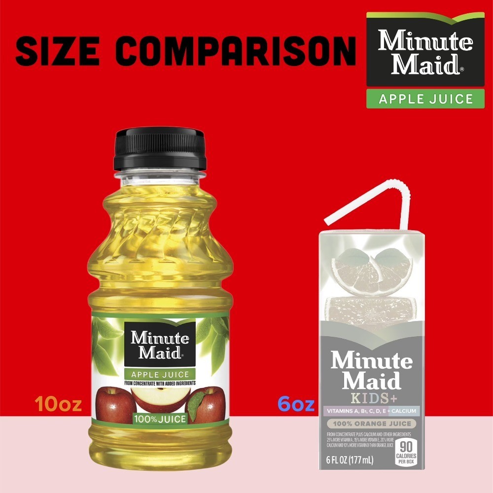 Juice Bottles, 10 fl oz, 6 Pack