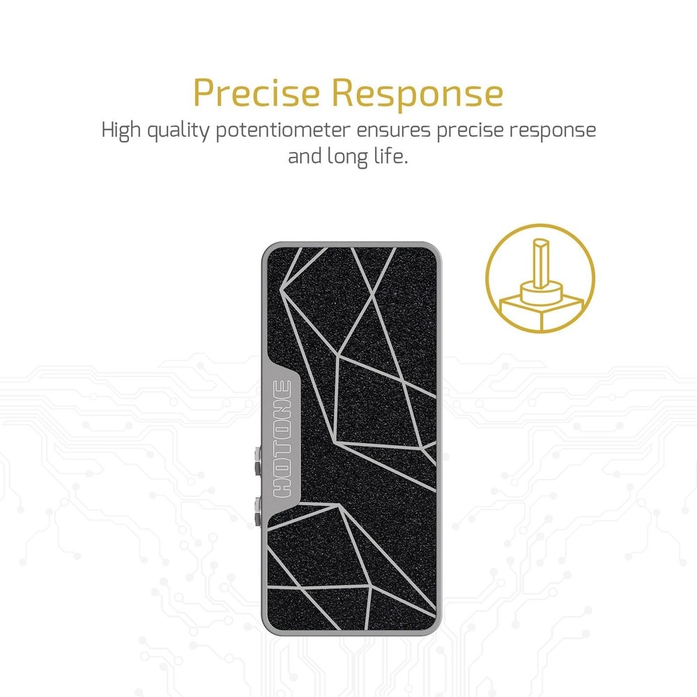 HOTONE 2 in 1 Passive Expression Footswitch EXP Pedal Ampero II Press(Include...