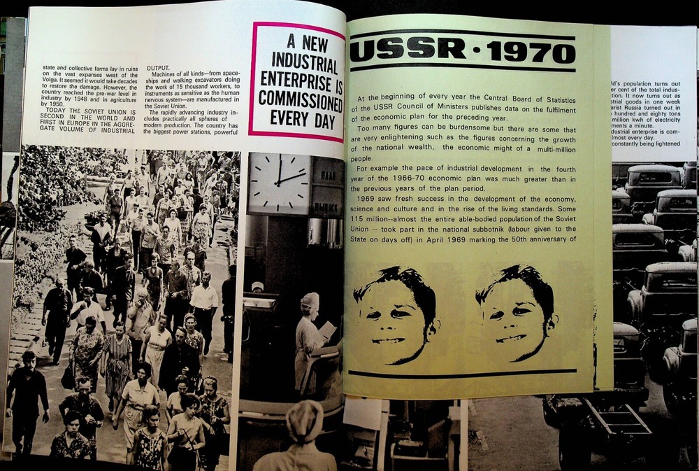 Soviet Union 1970 Soviet Pavilion Book USSR