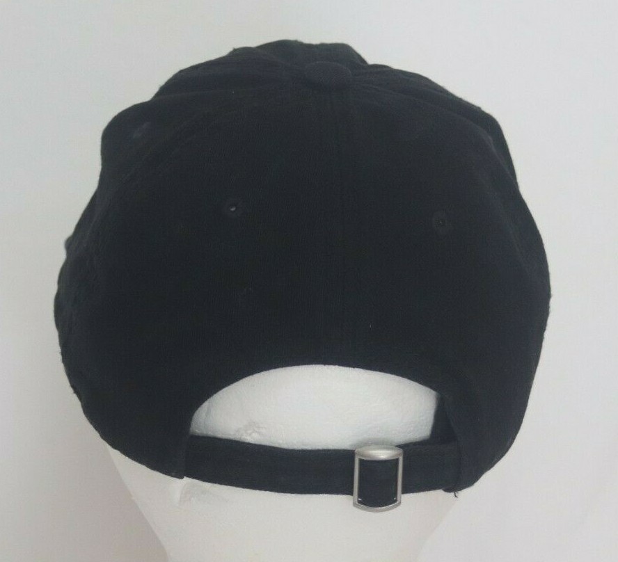 DC Comics Batman Embroidered Logo Baseball Cap Hat Black Adjustable