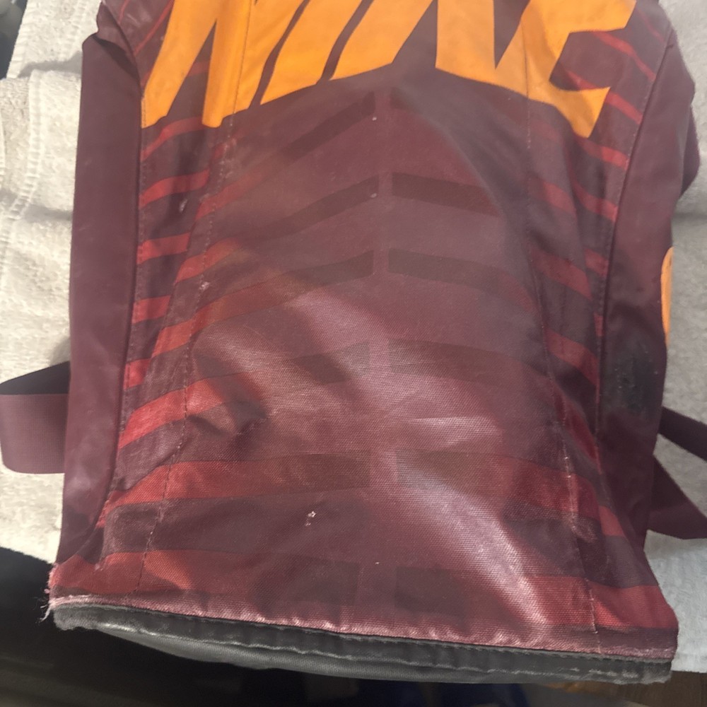 Nike Maroon Engineered Carry System Softball Baseball Backpack Bag