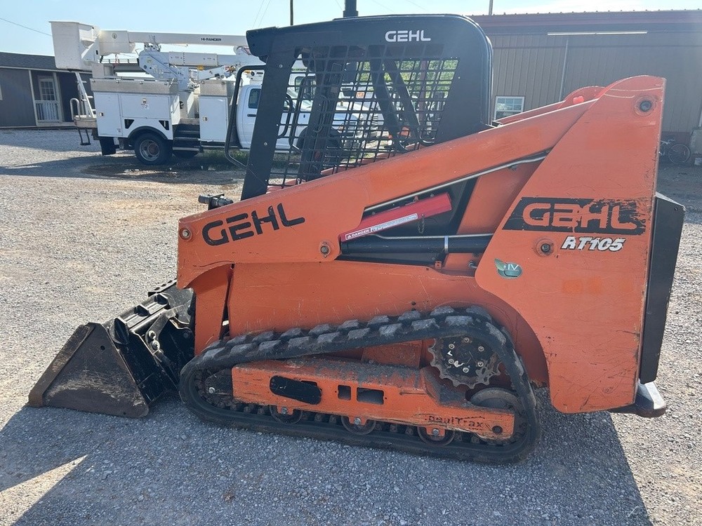 2019 Gehl RT105 Compact Track Skid Steer Loader 34Hp Yanmar Engine Used