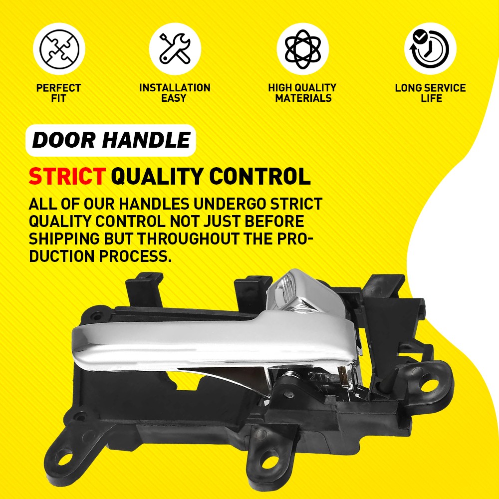 2PCS Interior Door Handle Front Driver & Passenger Side For Kia Optima 2011-2013