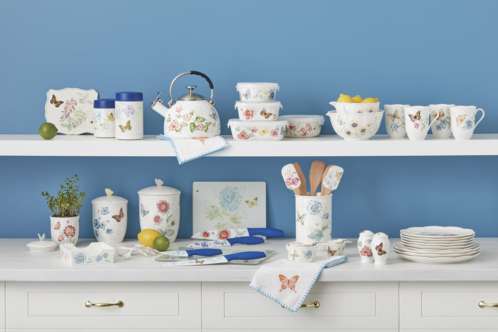 Butterfly Meadow Prep Board, Glass, Small