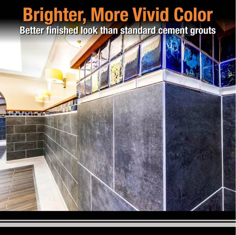 Custom Building Products Polyblend Plus Non-Sanded Grout Arctic White - 10 lb.