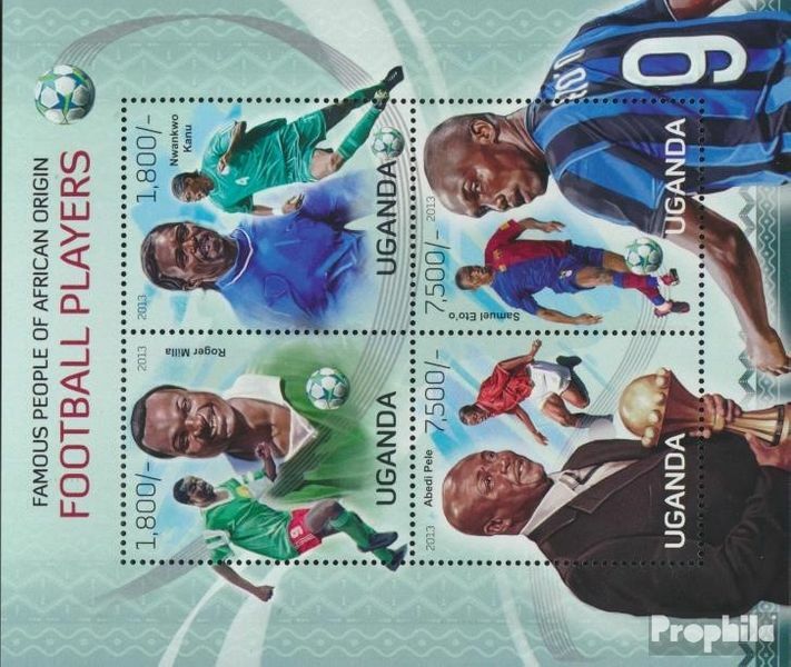 uganda 3090-3093 Sheetlet (complete issue) unmounted mint / never hinged 2013 Fo