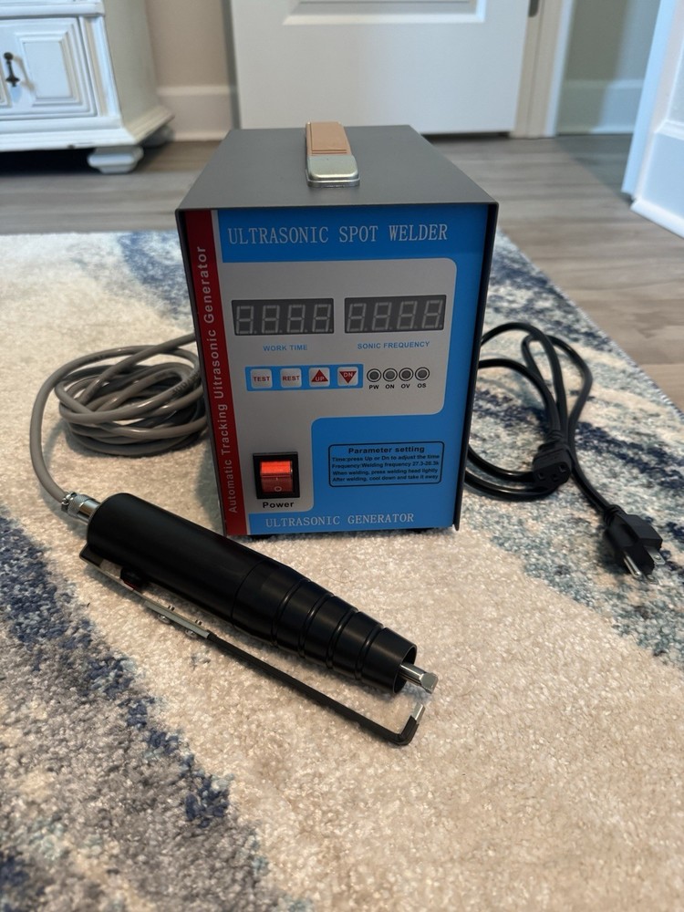 Portable Ultrasonic Plastic Welder Handheld Spot Welding Machine
