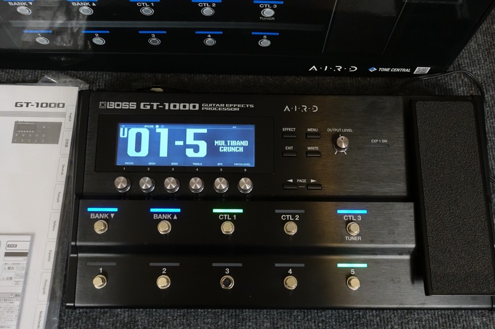 Boss GT-1000 Guitar Multi Effects Processor