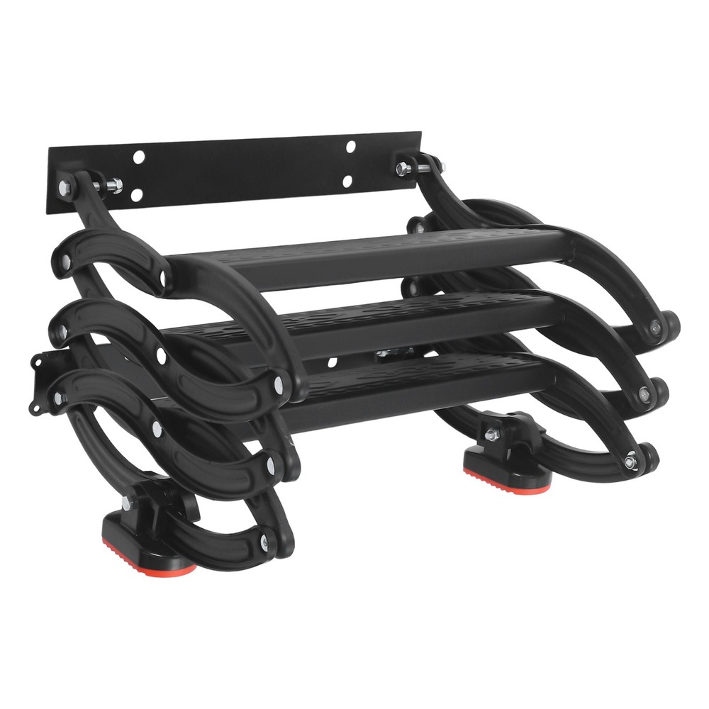 Wall Mounted Folding Ladder Telescoping Step Ladders Retractable Folding Stair