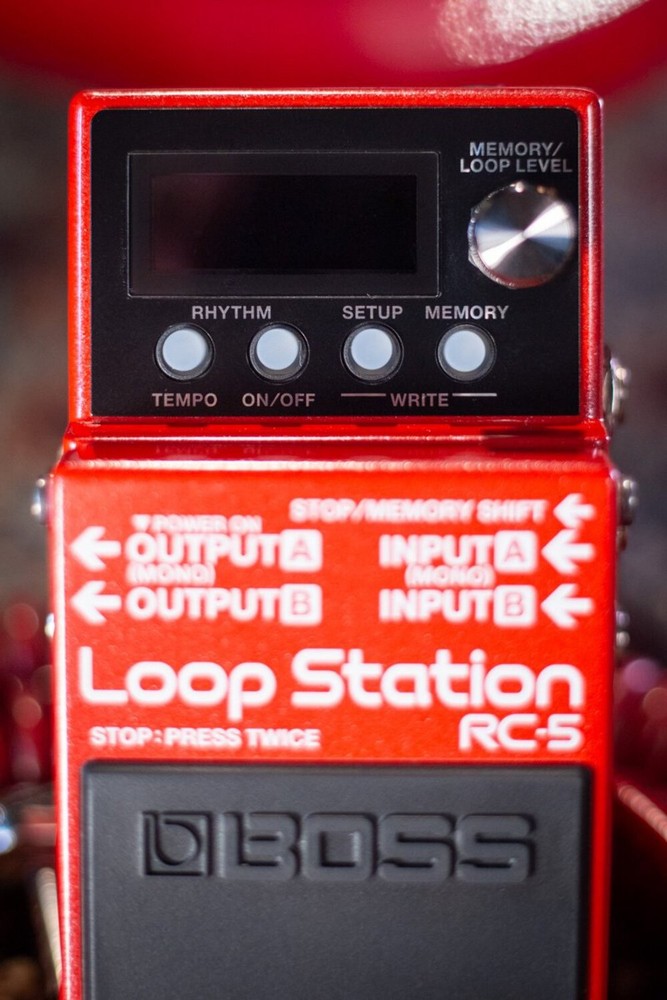 Boss RC-5 Loop Station Compact Phrase Recorder Pedal