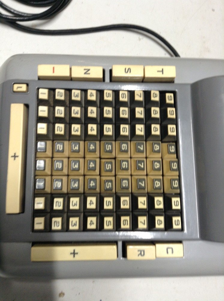 Vintage Clary Adding Machine