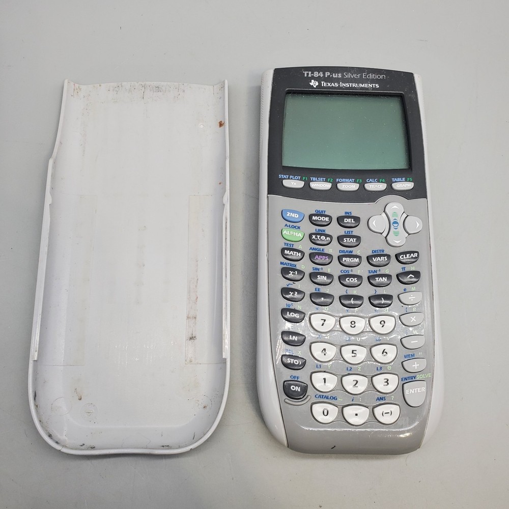 Texas TI 84 Plus Silver Edition Graphing Calculator Tested