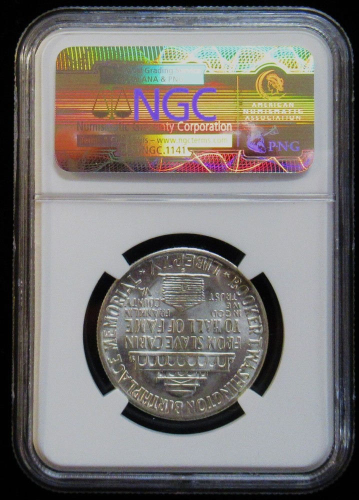NGC MS65 1950-S B.T. Washington Commemorative Half Dollar