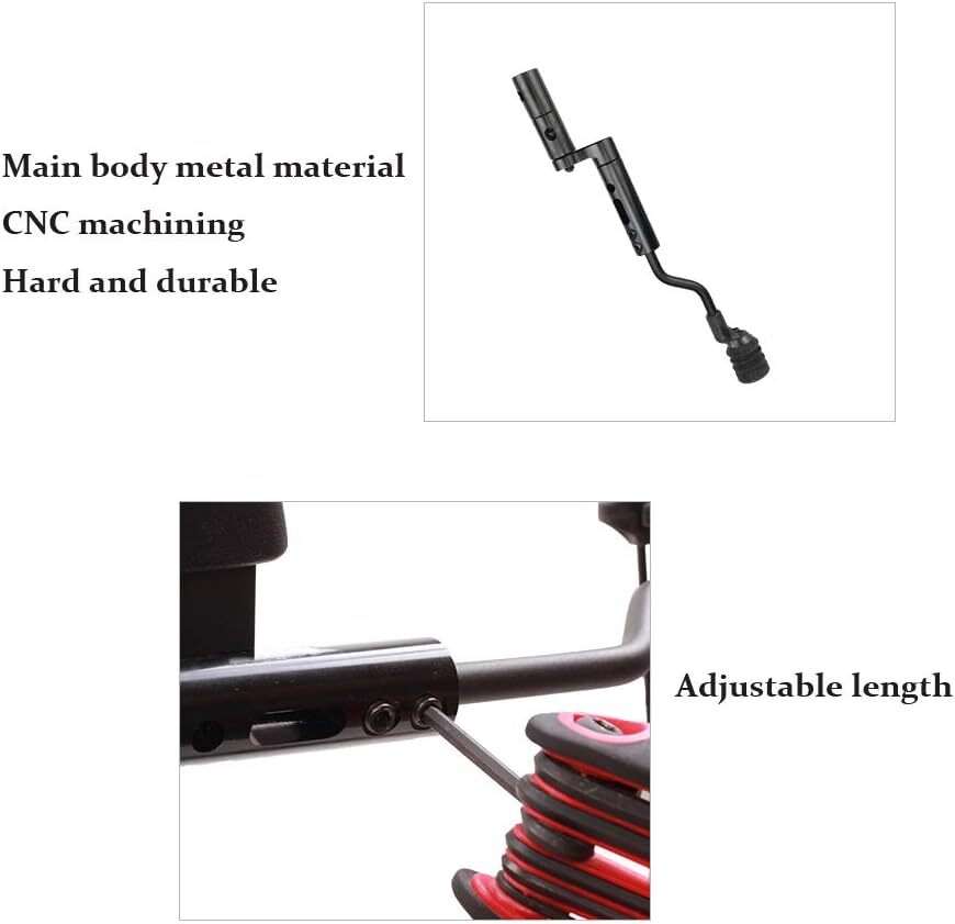 Compound Bow String Stop Bracket Decelerator Rod Bowstring Suppressor Bracket
